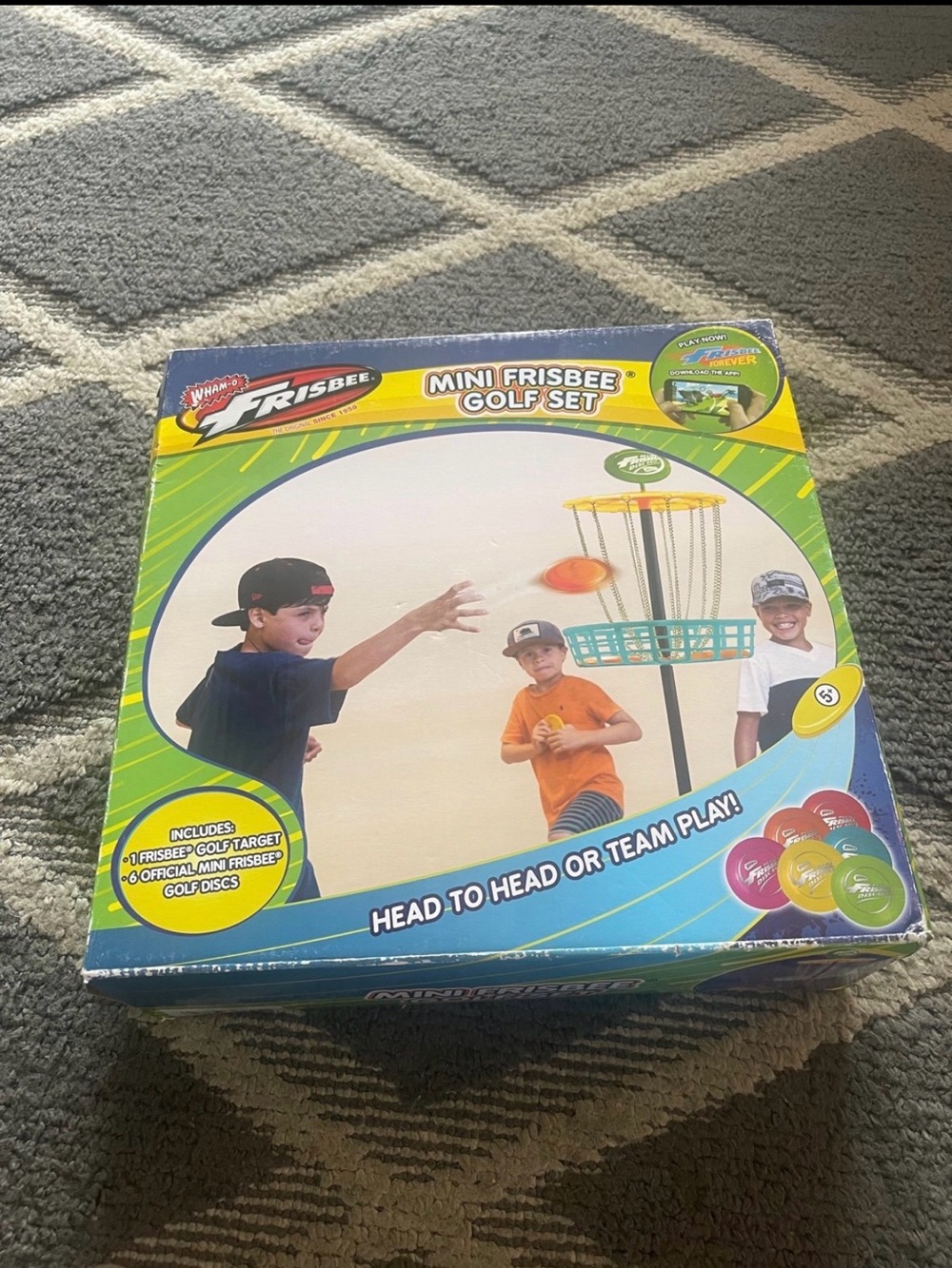 Wham-O Mini Frisbee Golf Set - Yellow/Green
